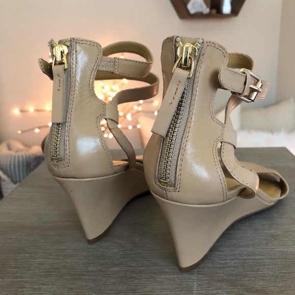Nine West Wedge Sandals - Picture 4 of 6